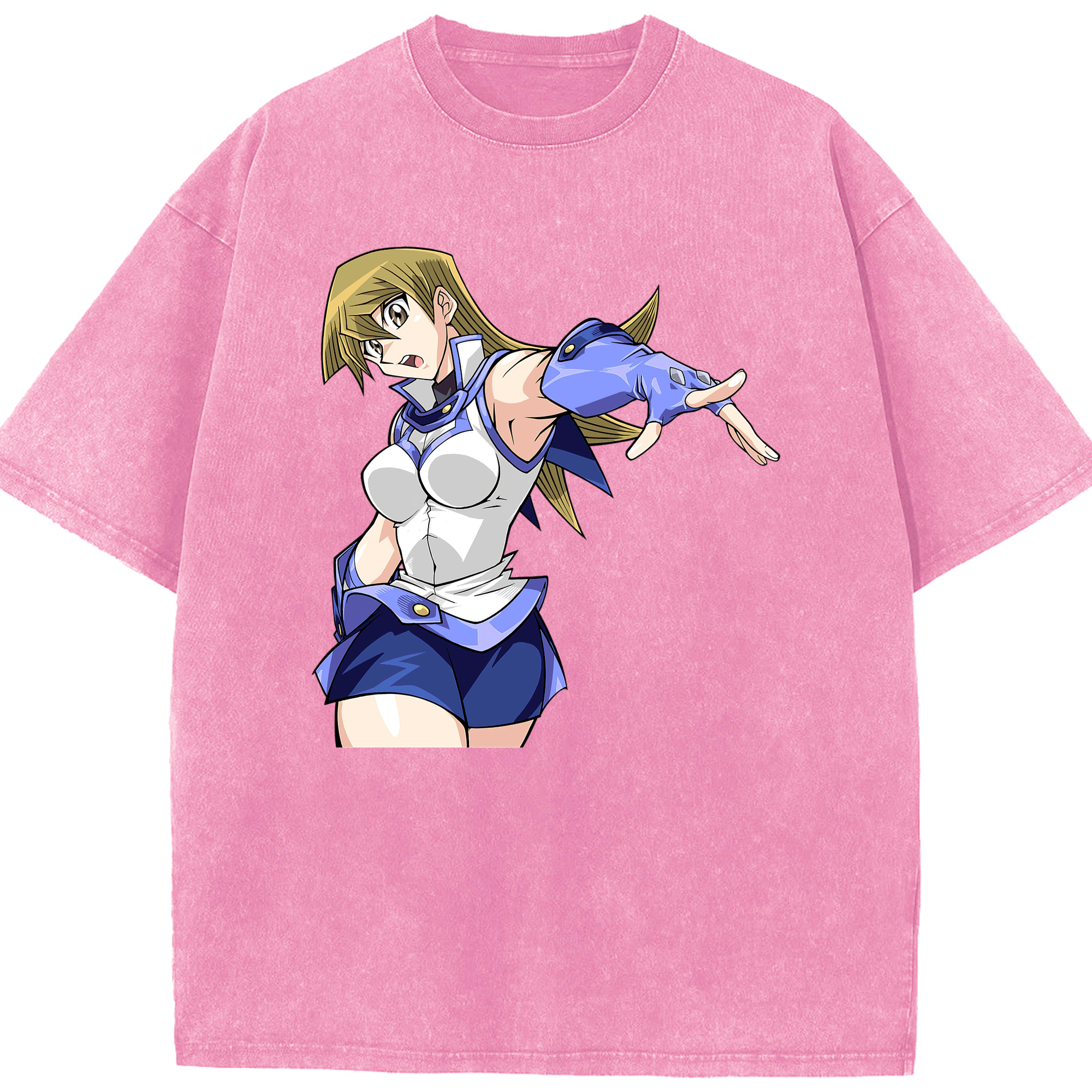 （画像用） 遊☆戯☆王 Yu-Gi-Oh! 綿100% ヴィンテージ風 半袖Tシャツ（フロントプリント）